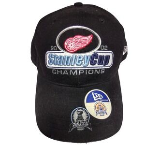 Detroit Red Wings 2002 Stanley Cup Champions NHL‎ New Era Cap Hat